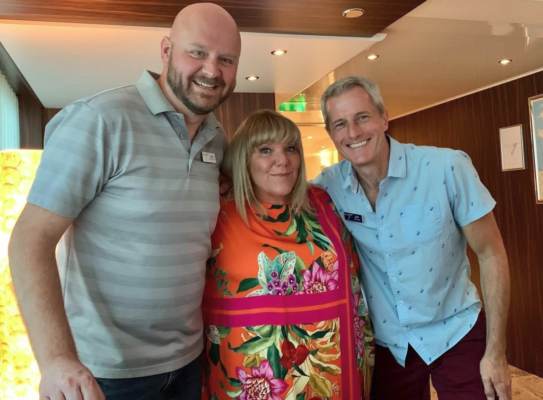 Entertainers James Jeff and Ali
