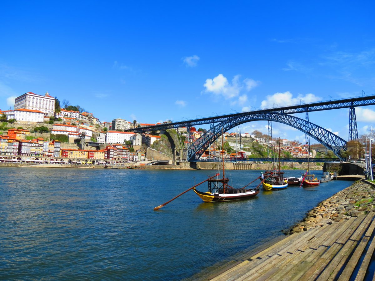 Douro 94 Landscape Porto Dom Louis Bridge
