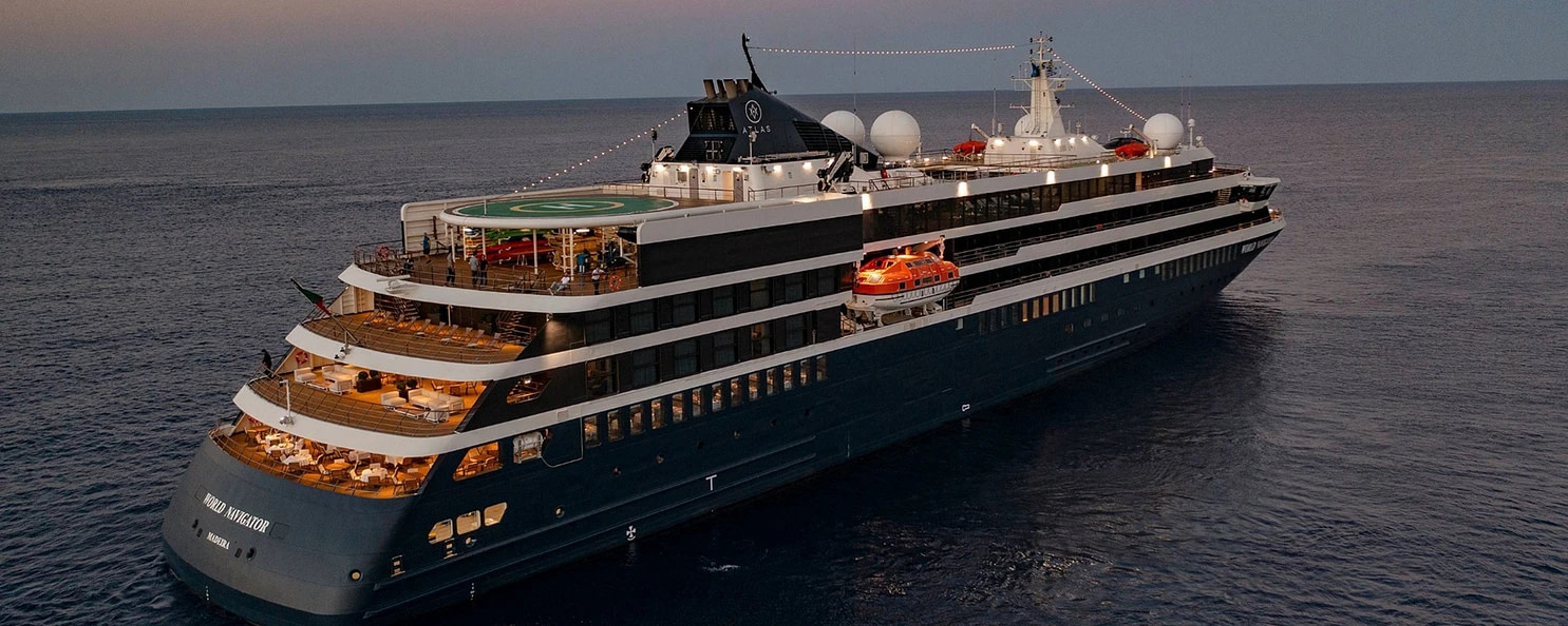 a cruise ship
