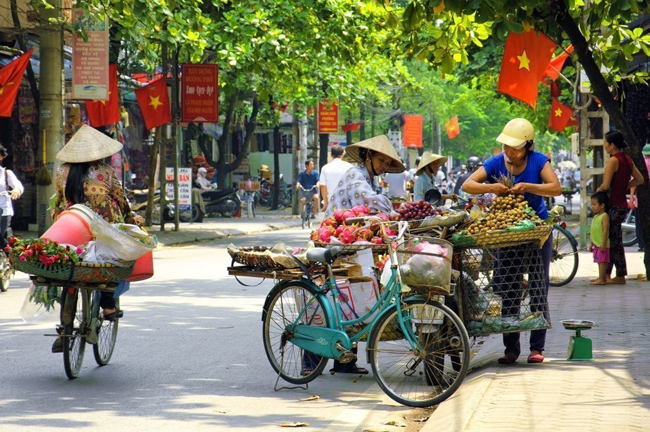 Vietnam & Cambodia (102) Hanoi Market