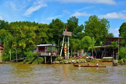 water shacks